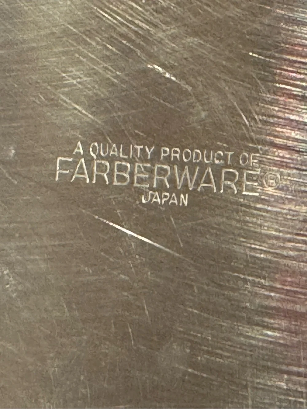 Farberware (#776) Vintage Stainless Steel Oval Serving Platter 12.5” x 30” Clean
